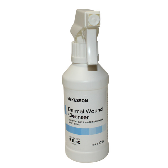 McKesson Dermal Wound Cleanser, 8 fl oz Spray Bottle, Exp 12/2025